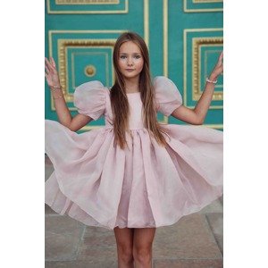 Dolly slávnostné šaty- Láska veľkosť: 86 (12-18m)