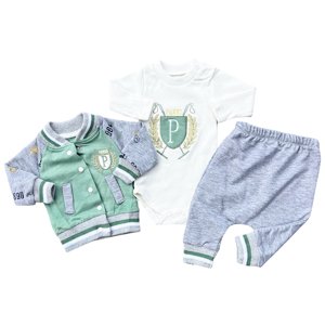 Baby 3dielny set pre bábätká- Fešák veľkosť: 68-74