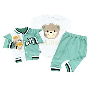 Baby 3dielny set pre bábätká- Fešák Teedy veľkosť: 68-74