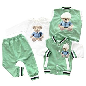 Baby 3dielny set pre bábätká- Fešák Teedy veľkosť: 74 (6-9m)