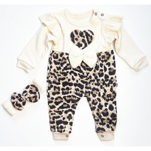 Baby 2dielny komplet pre bábätká - Srdiečka veľkosť: 9-12 mes.