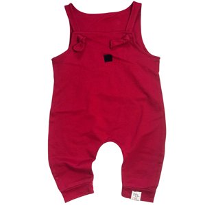 Baby Cool Nohavice na traky - Bordová veľkosť: 86 (12-18m)