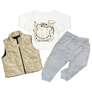Baby 3dielny detský set - Boys 3 veľkosť: 92 (18-24m)