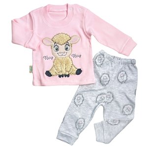 Baby 2dielna súprava - Baranček veľkosť: 68 (4-6m)