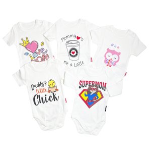 LULLABY Detské body 5KS, čislo 56/62 veľkosť: 56-62