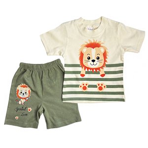 Baby 2-dielny letný set pre bábätká – Lion veľkosť: 92 (18-24m)