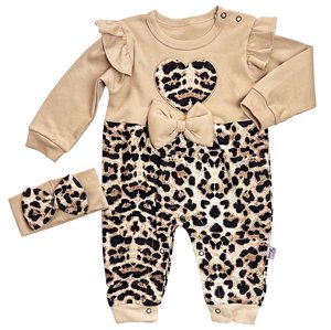 Baby 2dielny komplet pre bábätká - Srdiečka veľkosť: 0-3 mes.