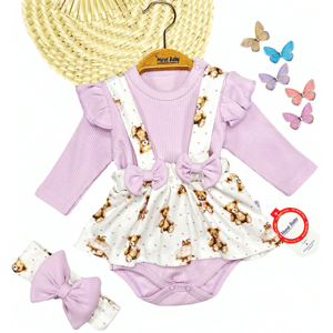 Baby 3-dielny set pre bábätká – Macko veľkosť: 6-9 mes.