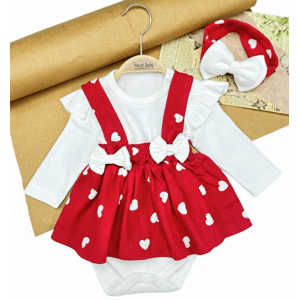 Baby 3-dielny set pre bábätká – Srdiečko veľkosť: 9-12 mes.