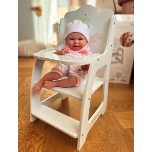 MilinkoDolls Detská stolička na kŕmenie bábik