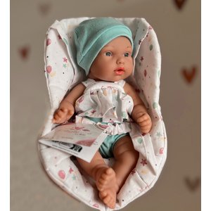 MilinkoDolls Realistická španielska bábika - Bábika s nosítkom
