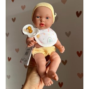 MilinkoDolls Realistická španielska bábika - Bábika s cumlíkom