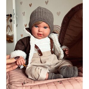 MilinkoDolls Realistická rozprávajúca bábika - Leo, 45 cm