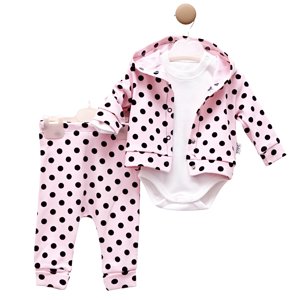 Max 3dielny dievčenský set pre bábätká-Elci Baby veľkosť: 6-9 mes.