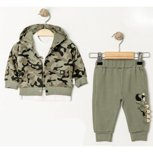 Max 3dielny set pre deti a bábätká-Elci maskáčový veľkosť: 80 (9-12m)