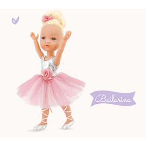 MilinkoDolls Realistická španielska bábika- Balerína, 35 cm