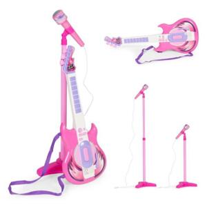 Detská elektrická gitara s mikrofónom