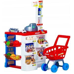 Detský supermarket so 47 prvkami