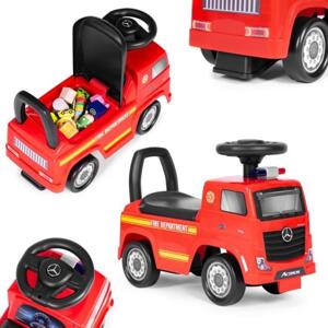 Detské odrážadlo hasičské auto so zvukmi