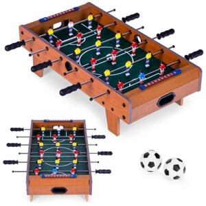 Drevený stolný futbal