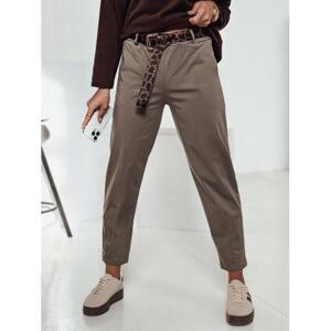 Khaki dámske chinos nohavice UY2262