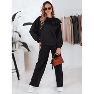 Čierna dámska oversize súprava AY1133