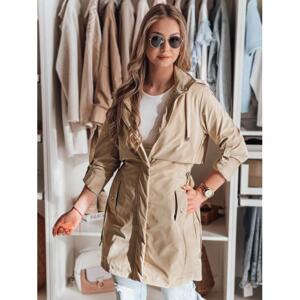 Dámska prechodná khaki parka TY4786