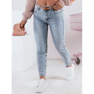Svetlomodré dámske skinny rifle UY2345