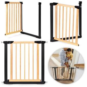 Drevená bezpečnostná zábrana na schody 74-80 cm