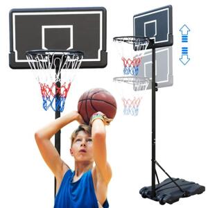 Voľne stojaci basketbalový kôš s nastaviteľnou výškou