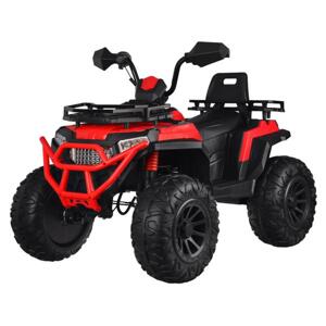 Veľká červená detská štvorkolka na batérie 4x4