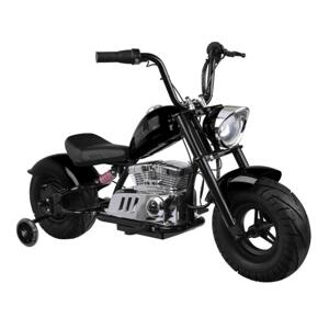 Čierny elektrický chopper pre deti