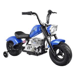 Detský elektrický chopper v modrej farbe