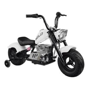 Biely elektrický chopper pre deti