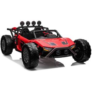 Červená dvojmiestna buggy pre deti