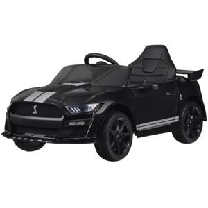 Čierne detské batériové auto Ford Mustang Shelby GT500