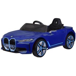 Detské elektrické auto BMW i4 v modrej farbe