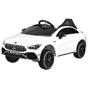 Biele detské elektrické auto Mercedes AMG CLA 45s