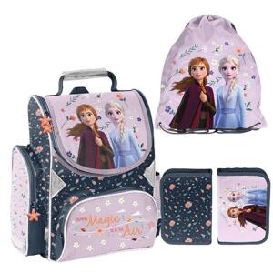 Školský FROZEN set prémiovej aktovky, vrecka a peračníka