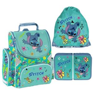 Školský STITCH set prémiovej aktovky, vrecka a peračníka