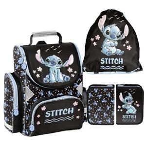 Školský STITCH set prémiovej aktovky, vrecka a peračníka